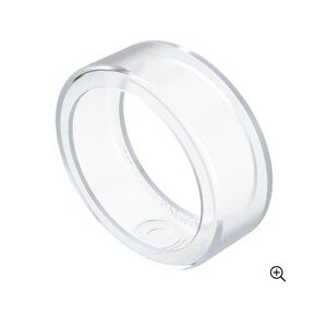 Clear Luxe Osleeve for Oura ring size small (6-9)